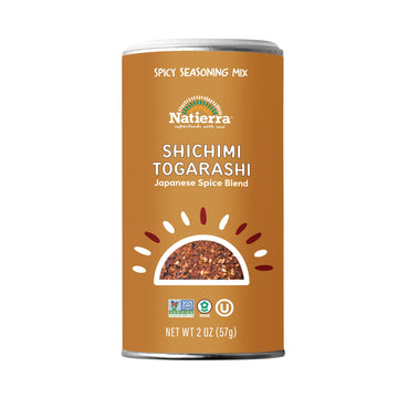 Natierra Shichimi Togarashi Japanese Spice Blend, 2 Ounce - Spicy Seasoning Mix for Authentic Asian Flavors