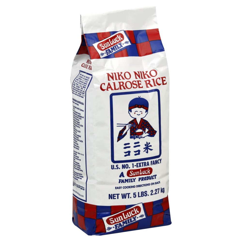 Niko Niko Rice Calrose, 5 lb
