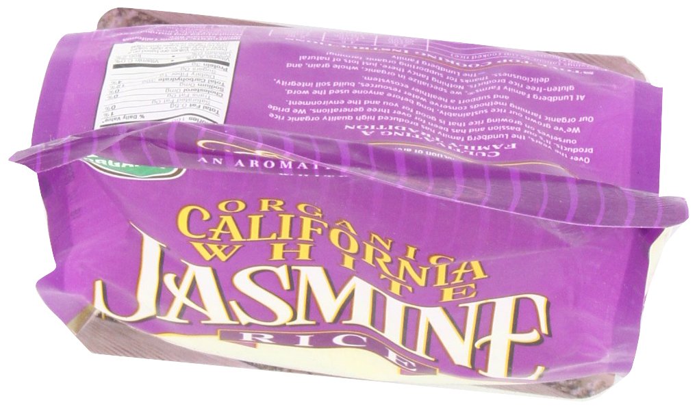 Organic California White Jasmine Rice 2 lb Bag(S)
