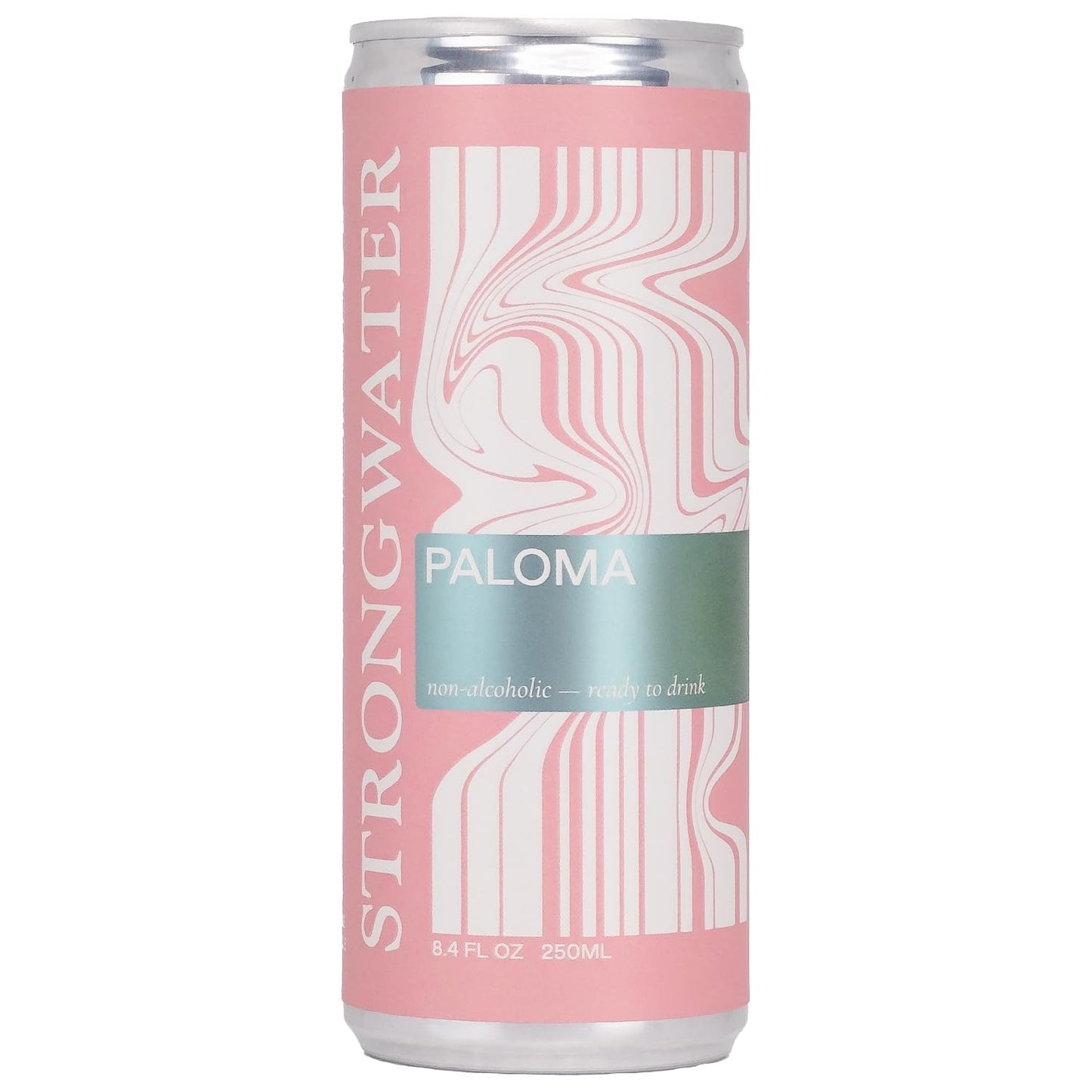 Strongwater Non Beverage-Style Paloma - 12 Pack Cans (8.4 Fl Oz Each) - Top-Grade Non Beverage-Style Drinks - Ready To Drink Paloma Beverage-Style Free Drinks Made With Grapefruit Juice Hibiscus Rose And Sea Salt