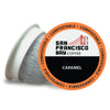 San Francisco Bay Compostable Coffee Pods - Caramel (80 Ct) K Cup Compatible Including Keurig 2.0, Flavored, Medium Roast