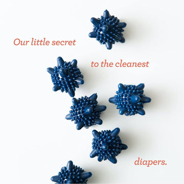 Esembly Agitators, Washer Dryer Balls For Cleaner Softer Laundry, Reusable Eco-Friendly Silicone Laundry Dryer Balls, 4 Pack