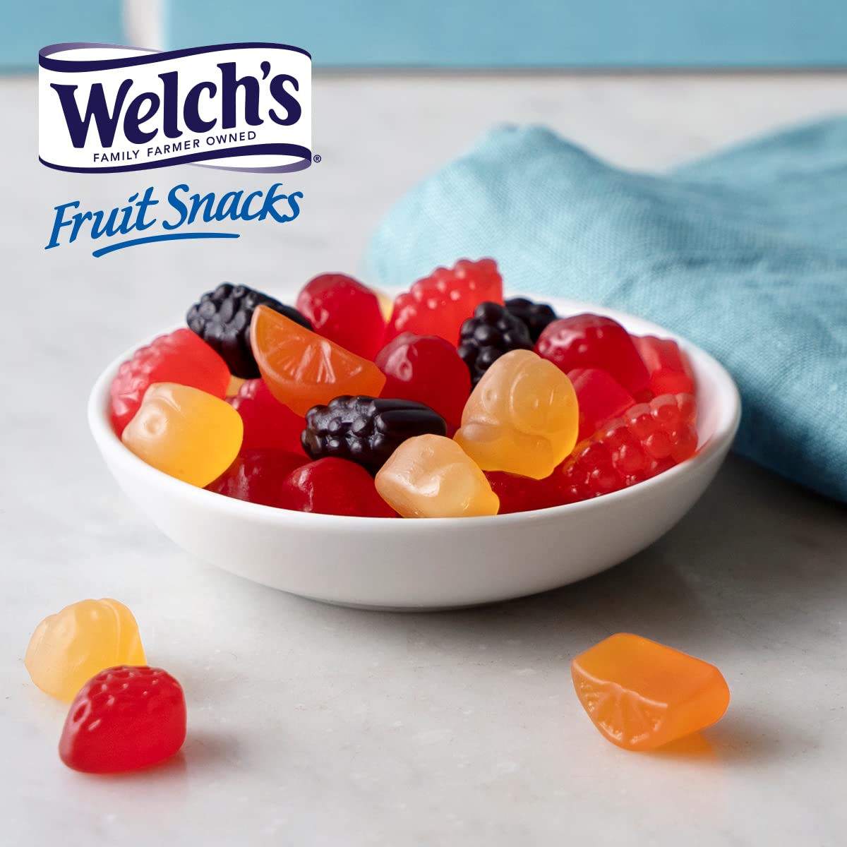 Welch'S Fruit Snacks, Variety Pack With Mixed Fruit, Berries 'N Cherries & Island Fruits, Gluten Free, Bulk Pack, 5Oz (Pack Of 1