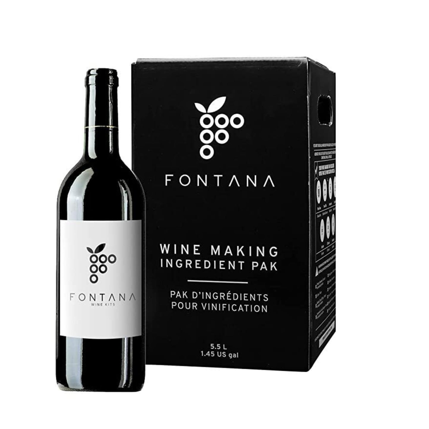Fontana Beverage-Inspired Making Ingredient Kit - Flavor Blend 6 Gallon Diy Kit | Top-Grade Ingredients | Makes 30 Bottles