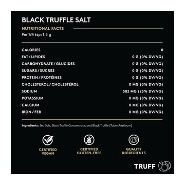 Truff Black Truffle Salt 5.3 Oz