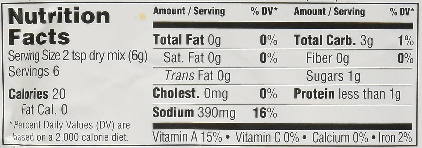 La Preferida Authentic Taco Seasoning Mix - Bold Flavor, Versatile Spice blend for Wings, Burgers, Soups, Dips & more, 1.25 oz (