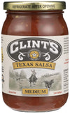 Clints Texas Medium Salsa 16.0 OZ (Pack of 1)