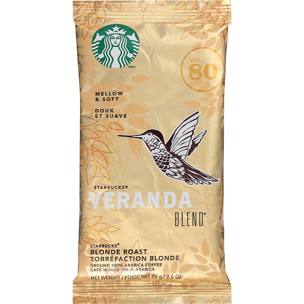 Starbucks Coffee, Vernanda Blend, 2.5Oz, 18/Box