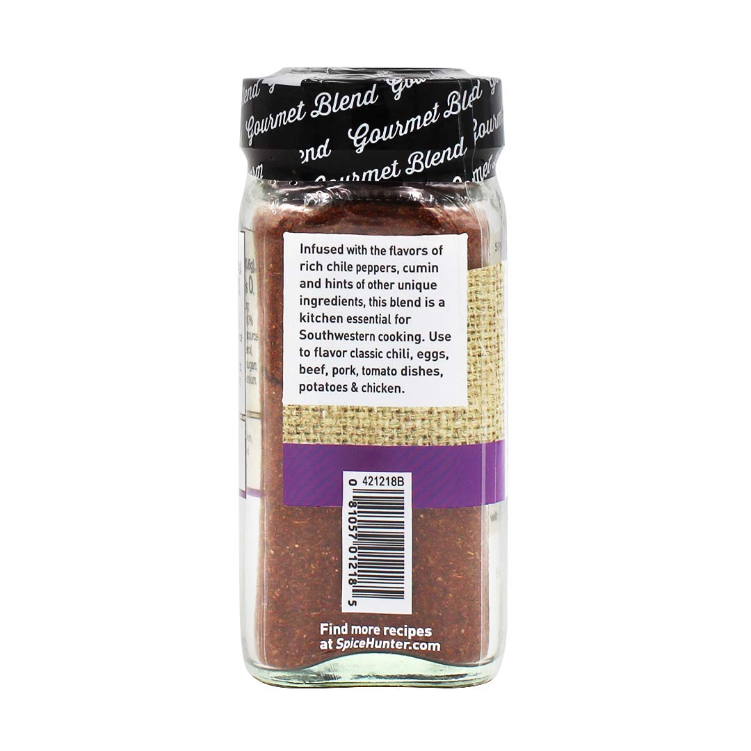 The Spice Hunter Chili Powder Blend, 1.1 Ounce Jar (Pack of 48)