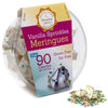 Krunchy Melts Original Meringue Cookies | Vanilla Sprinkles Flavor | Only 90 Calories Per Serving | Fat Free, Gluten Free, Dairy Free (4 Oz)