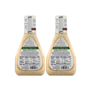 Ken's Steak House Lite Sweet Vidalia Onion Dressing,16 Fl OZ Bottle (Pack of 2)