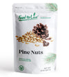 Food To Live - Pine Nuts, 8 Ounces - Whole Raw Pignolias, Unsalted, Kosher. Rich In Vitamin E, Protein. Great For Pesto, Salads, Homemade Desserts.