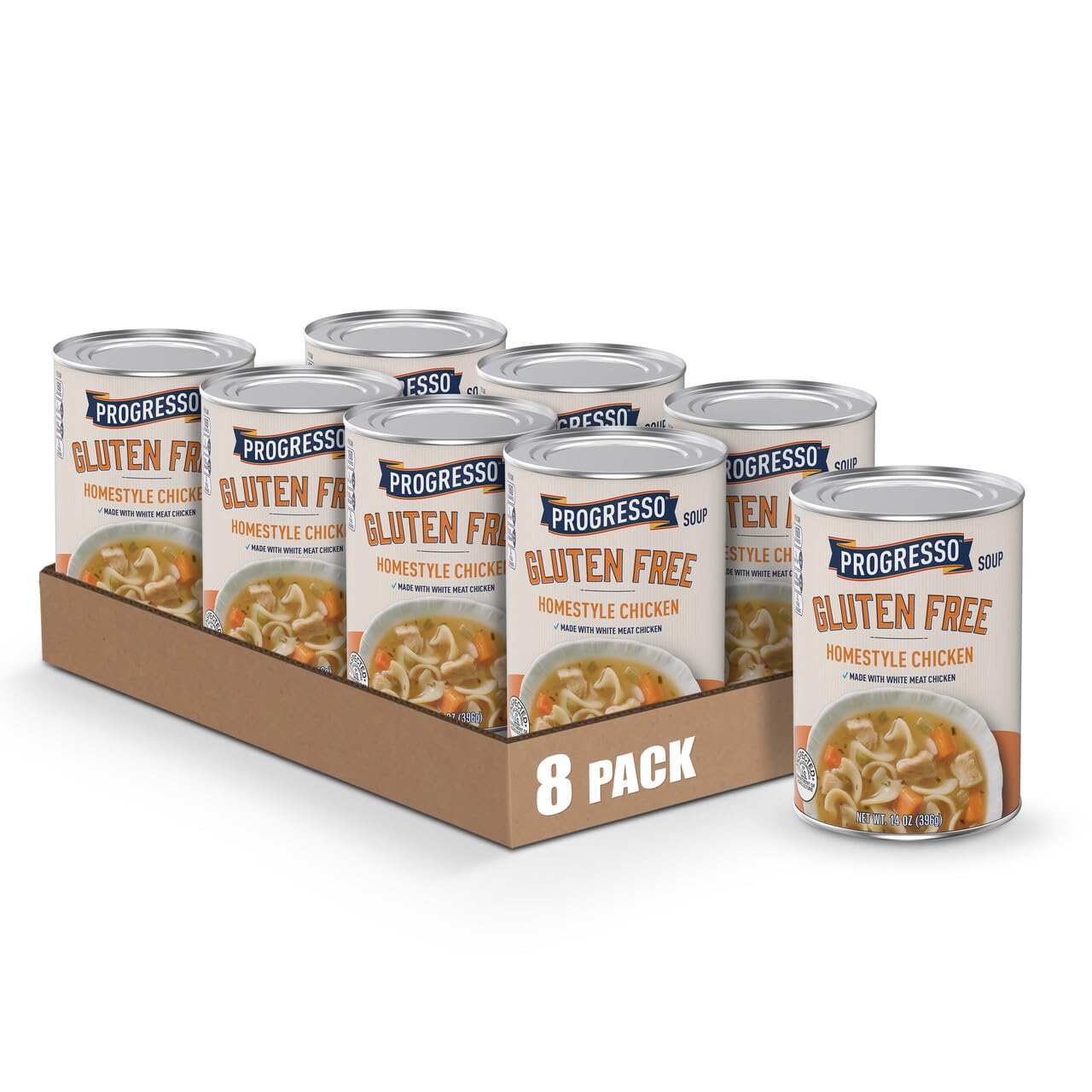 Progresso Gluten Free Homestyle Chicken Soup 14 Oz. (Pack Of 8)