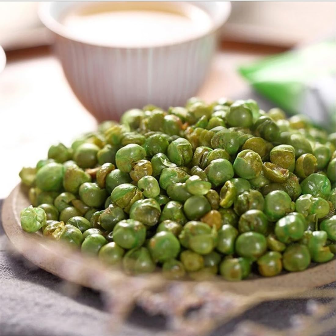 Mustard Flavor Green Peas 240G/8.46Oz Pack Of 2