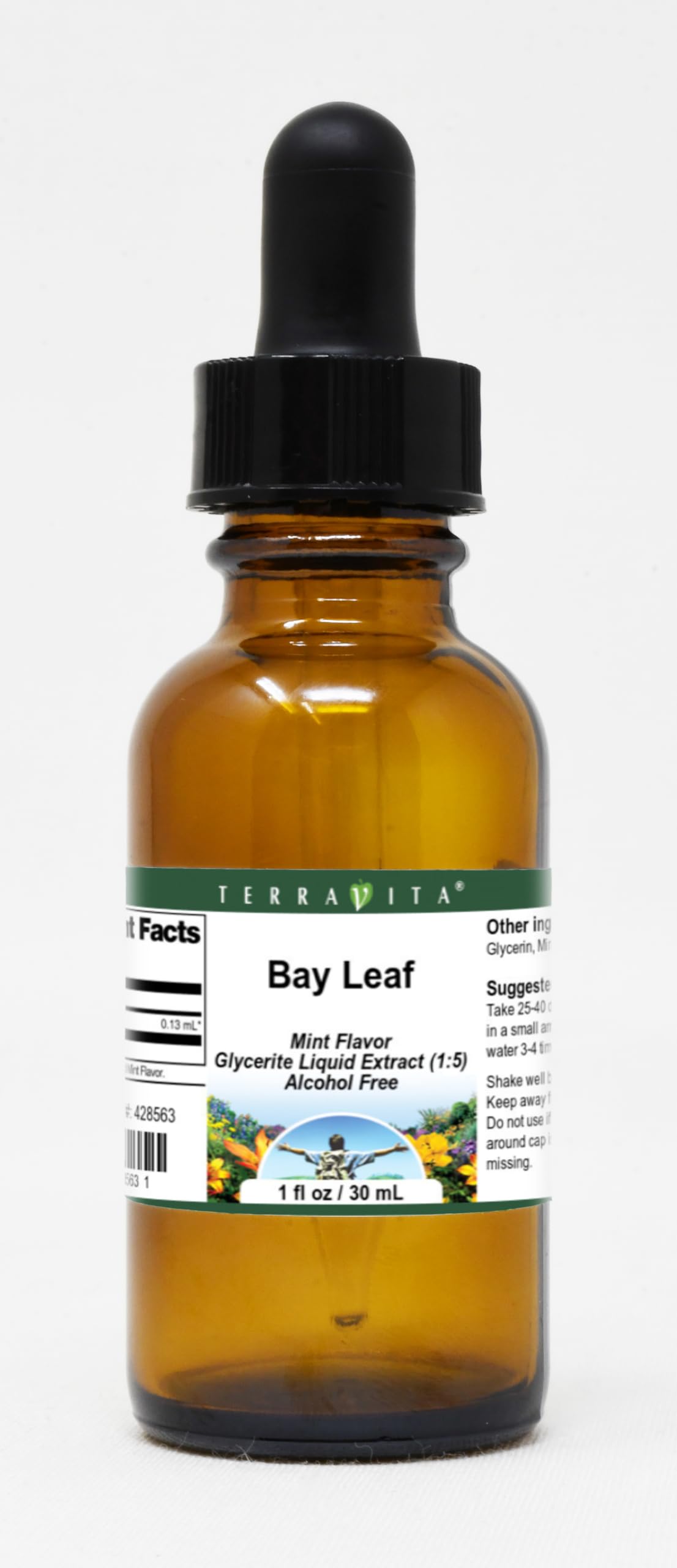 Bay Leaf - Glycerite Liquid Extract (1:5) - Mint Flavored (1 fl oz, ZIN: 428563)