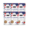 Safe + Fair All American Granola - Gluten-Free & Vegan Snack - Whole Grain Oats with Real Strawberries, Blueberries, and Cranber