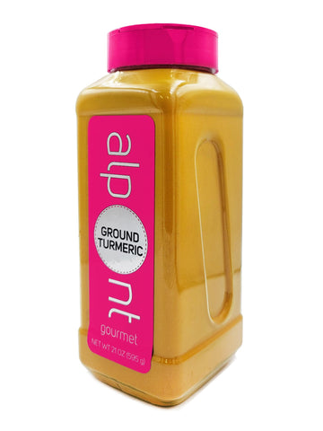 Alpont Gourmet, Ground Turmeric 21Oz (595G), All Natural, Non-Gmo, Packed To Keep It Fresh, Premium Quality