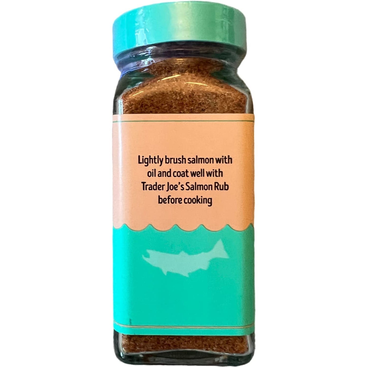 Trader Joes Salmon Rub, Seasoning Blend, 1 Pack
