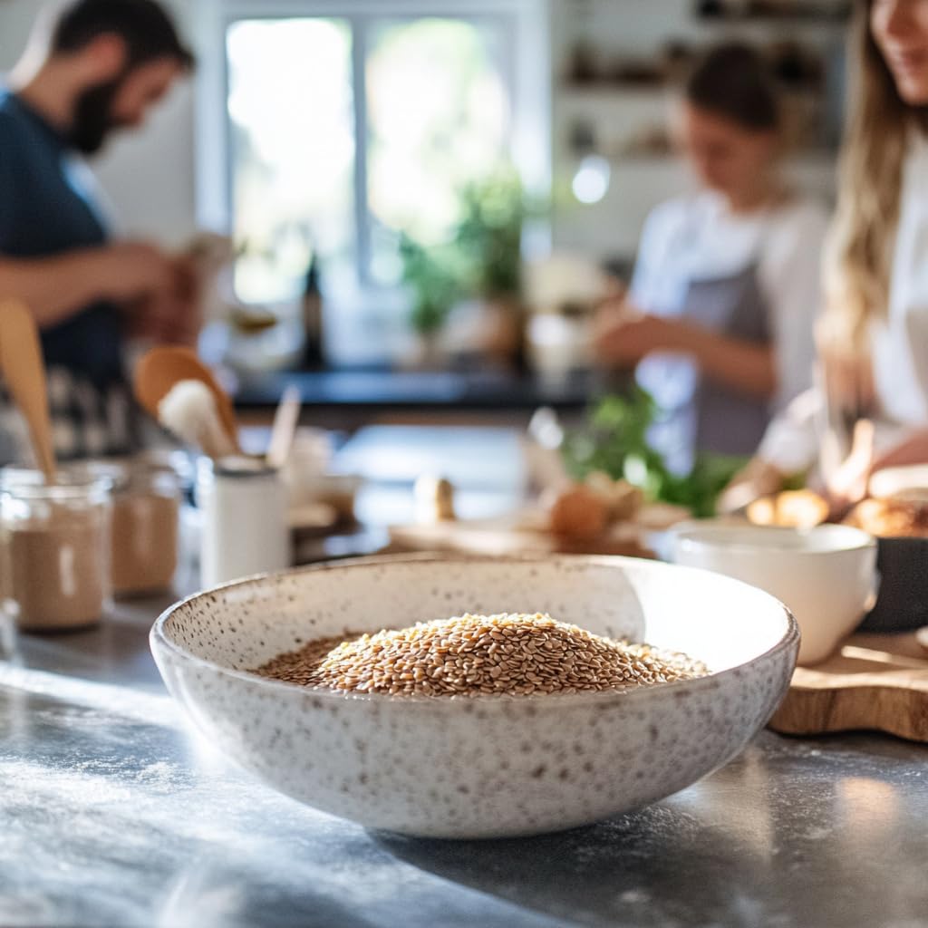 Premium Gold | Whole Flax Seed | 2 Lbs. | Gluten-Free, Non-Gmo, Kosher, Raw Seeds, Excellent Source Of Fiber, Source Of Omega-3,