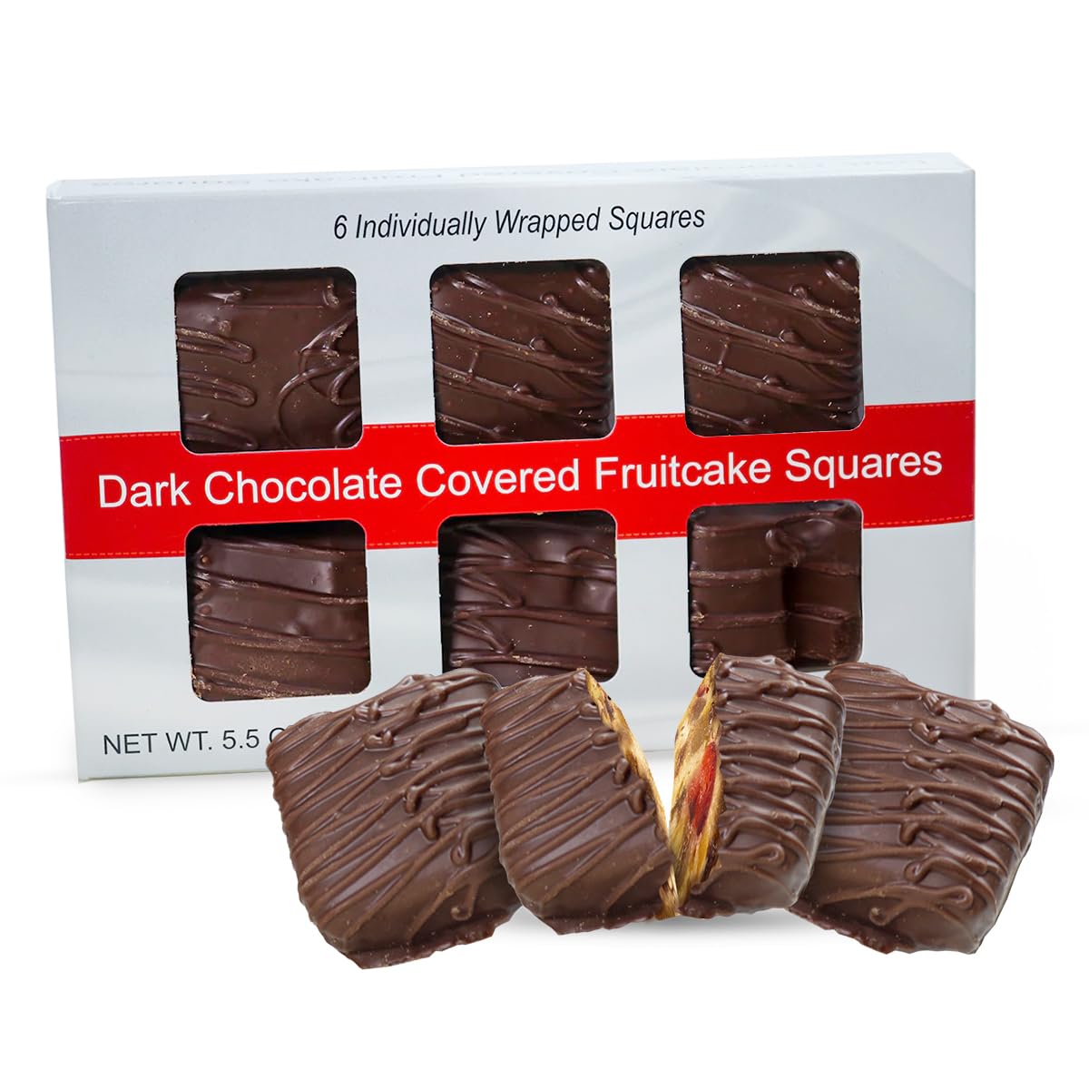 Beatrice Bakery Co GrandmaS Oriflavor Blendal Individually Wrapped Fruitcake Slices Real Fruit And Nuts Freshly Made Flavor Blend Flavor Blend And Flavor Blend Fruitcake Est. 1917 (5.5 Ounce Box Dark Chocolate)