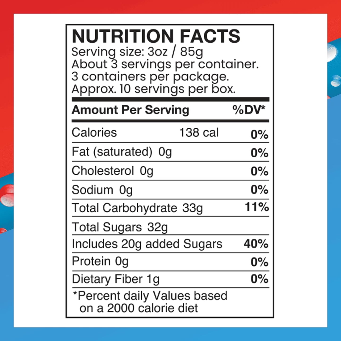 BOBAVIDA Popping Boba Pearls Variety Pack - Blue Raspberry & Red Cherry, 2 Tubs, ICEE-Inspired Flavor, Includes Straws