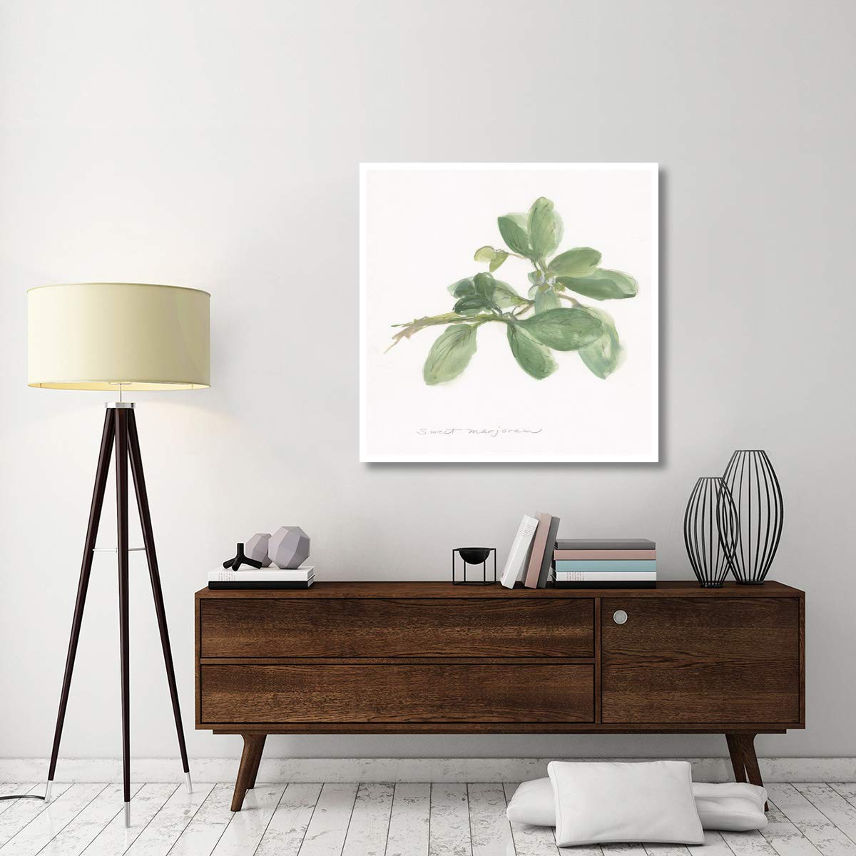 Sweet Marjoram -Paper Art-42''X42''