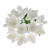 Global Sugar Art Hydrangea Blossoms Sugar Cake Flowers Spray, White, 4 Count By Chef Alan Tetreault