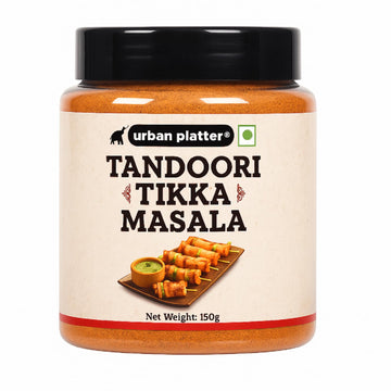 Urban Platter Tandoori Tikka Masala Dry Seasoning | Tasty Smoky Flavor | Perfect For Barbeque Rub, Marinade & Grill Tofu Or Chicken Tikka | Ideal For Veg & Non Veg Dishes | 5.29 Oz/150G
