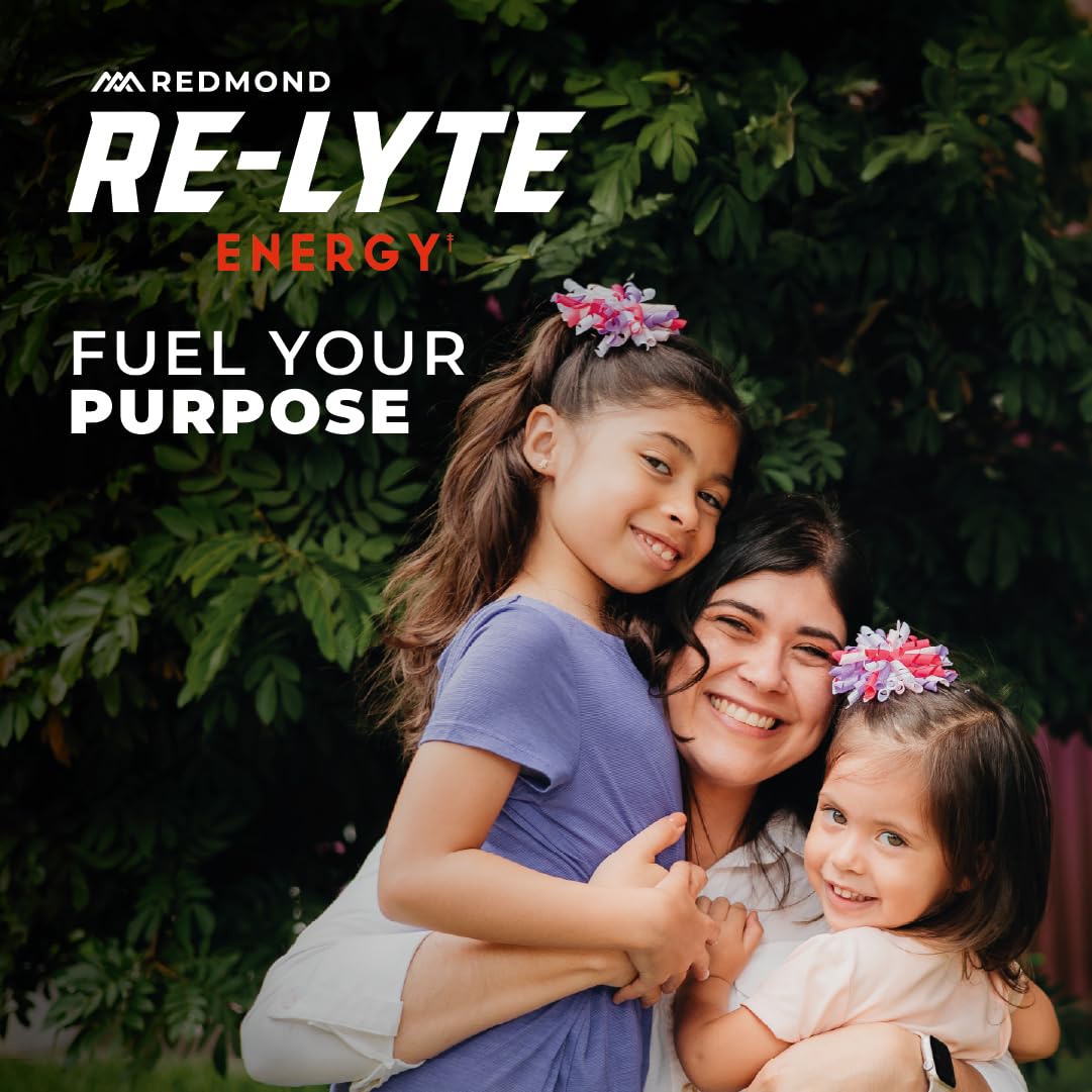 REDMOND Re-Lyte Energy Electrolyte Mix Raspberry Mango 8.6oz Jar