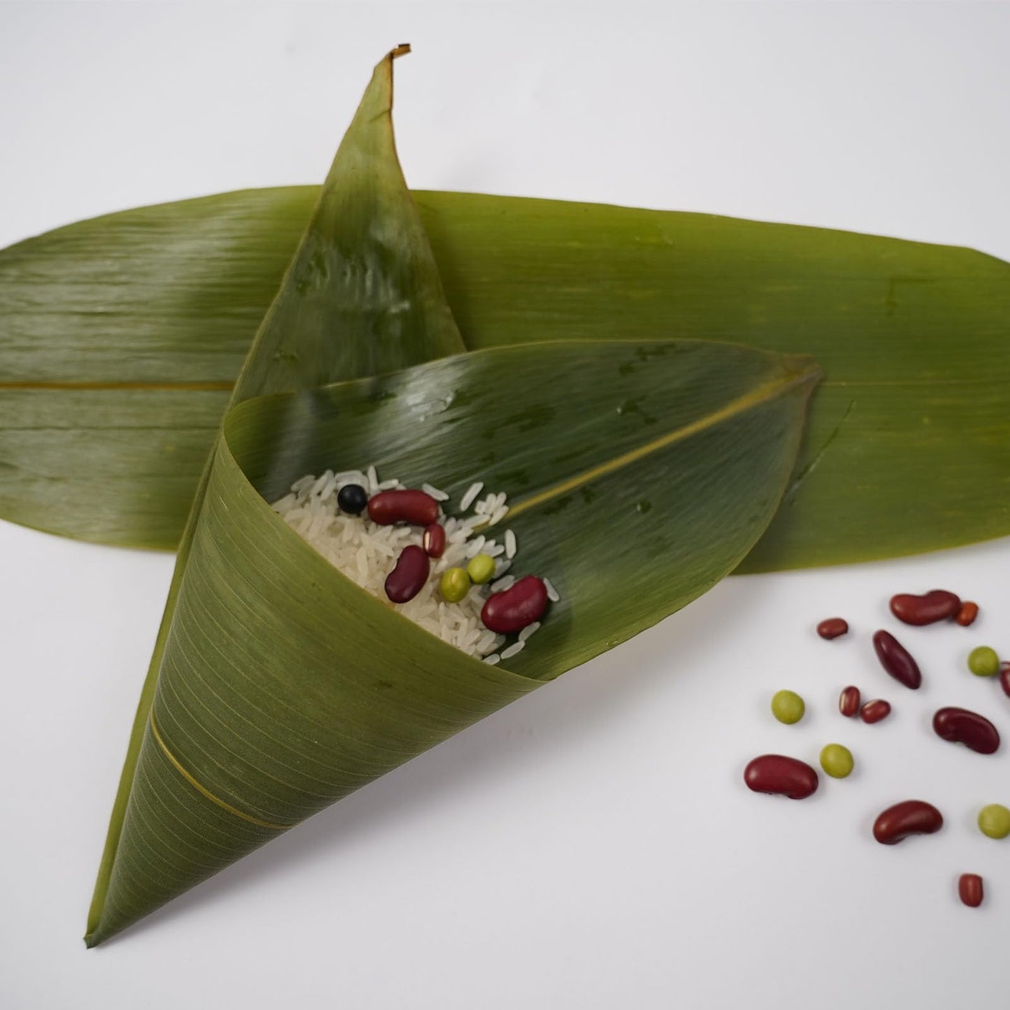 Rainlily Wen Dry Bamboo Leaves 100 Pcs Substitutes Sushi Plate Dried Zongzi Leaf Wrap Foods Food Decorate