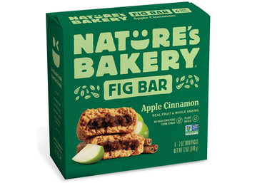 Natures Bakery Apple Cinnamon Real Fruit, Whole Grain Fig Bar - 12 ct. (24 oz.)