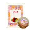 Fanale Mini Mochi Sweet Rice Cake - Rainbow Mixed Color Snack For Frozen Yogurt Toppings/Ice Cream Toppings/Shaved Ice Toppings