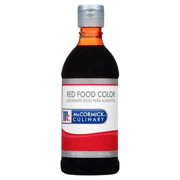McCormick Culinary Red Food Coloring, 16 fl oz - One 16 Fluid Ounce Bottle of Red Food Coloring Liquid for Adding Rich Color to