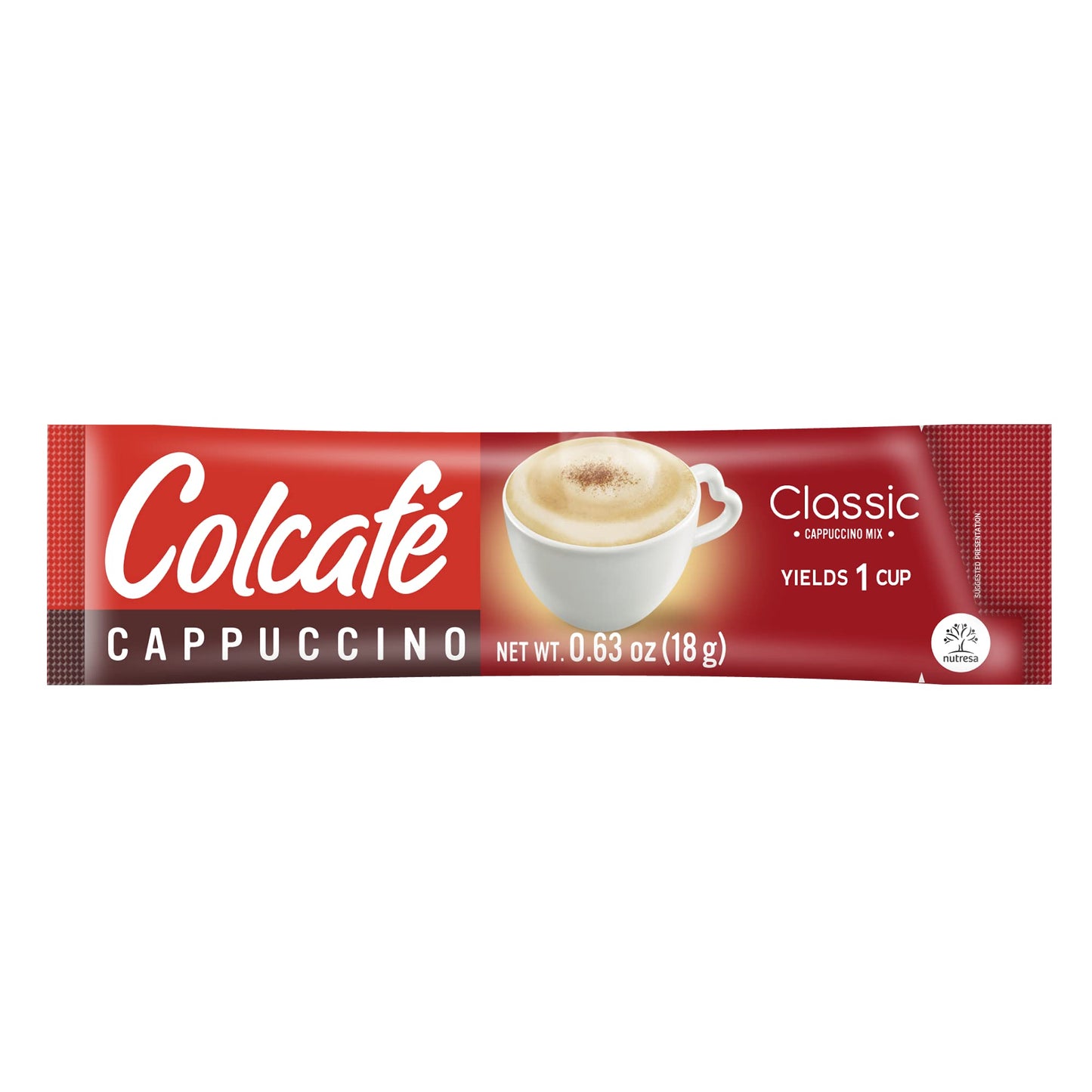 Colcafé Classic Cappuccino Instant Mix | Convenient & Portable Packs | 100% Colombian Coffee | Make Hot Or Cold | 6 Count (Pack Of 2)