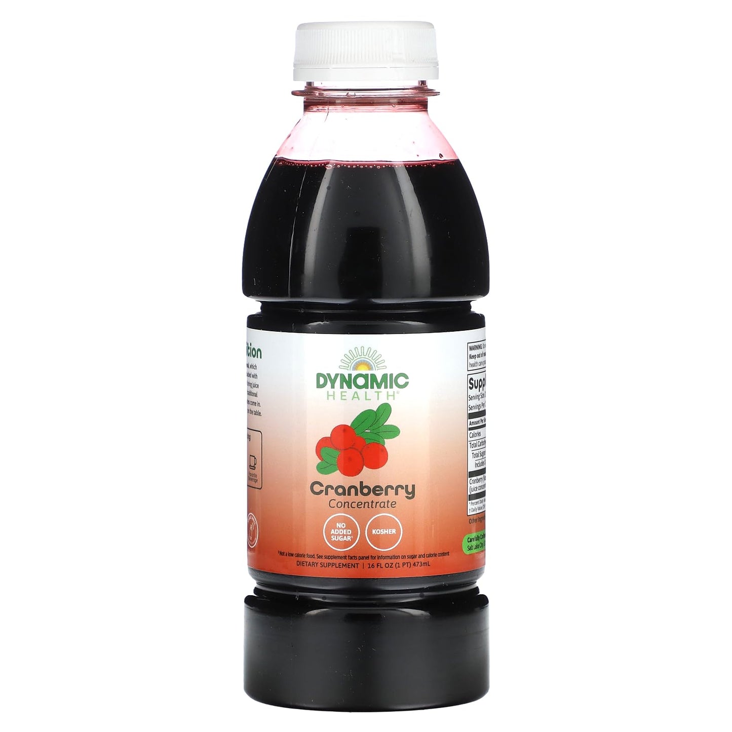 Dynamic Health - Cranberry Juice Concentrate 16 Oz Liquid