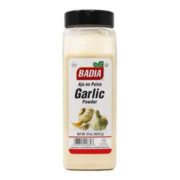 Badia Garlic Powder, 16 Oz, Dried & Ground Garlic Seasoning