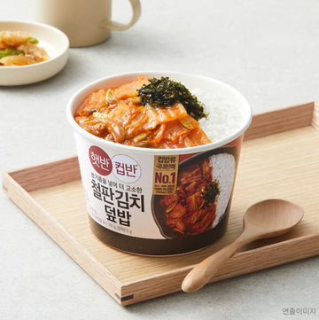 Cj Instant Rice Hetbahn Cupban (3Bowls, Fried Kimchi)