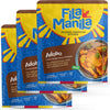 Fila Manila Filipino Adobo - Award Winning Sauce & Marinade - Wheat-Free Tamari Soy Sauce, Garlic, & Onion, 8 Oz Pouch, Mild, Ve
