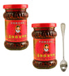 laoganma spicy chili crisp sauce Xiang La Cui Comes with a free Toothsome Mart spoon (pack of 2, 7.4oz)