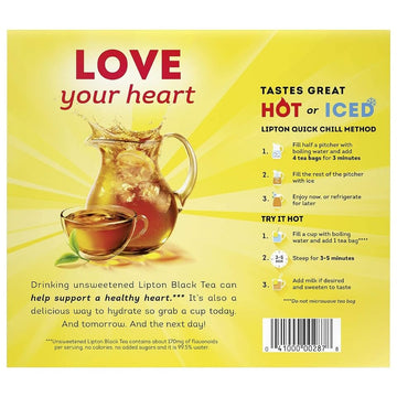 Lipton Tea Bags, Regular, Pk100 ( Packaging May Vary )