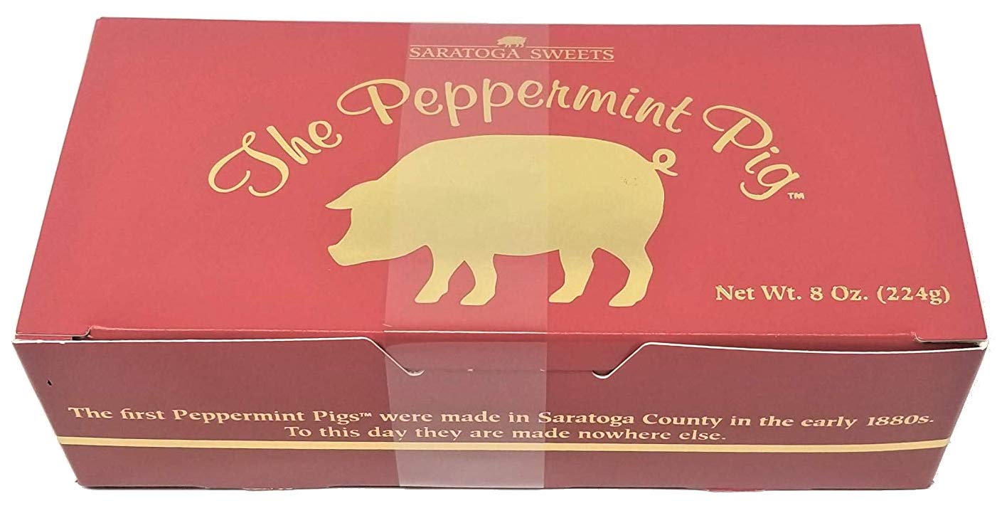 Peppermint Pig Family Holiday Candy Tradition and Gift Set