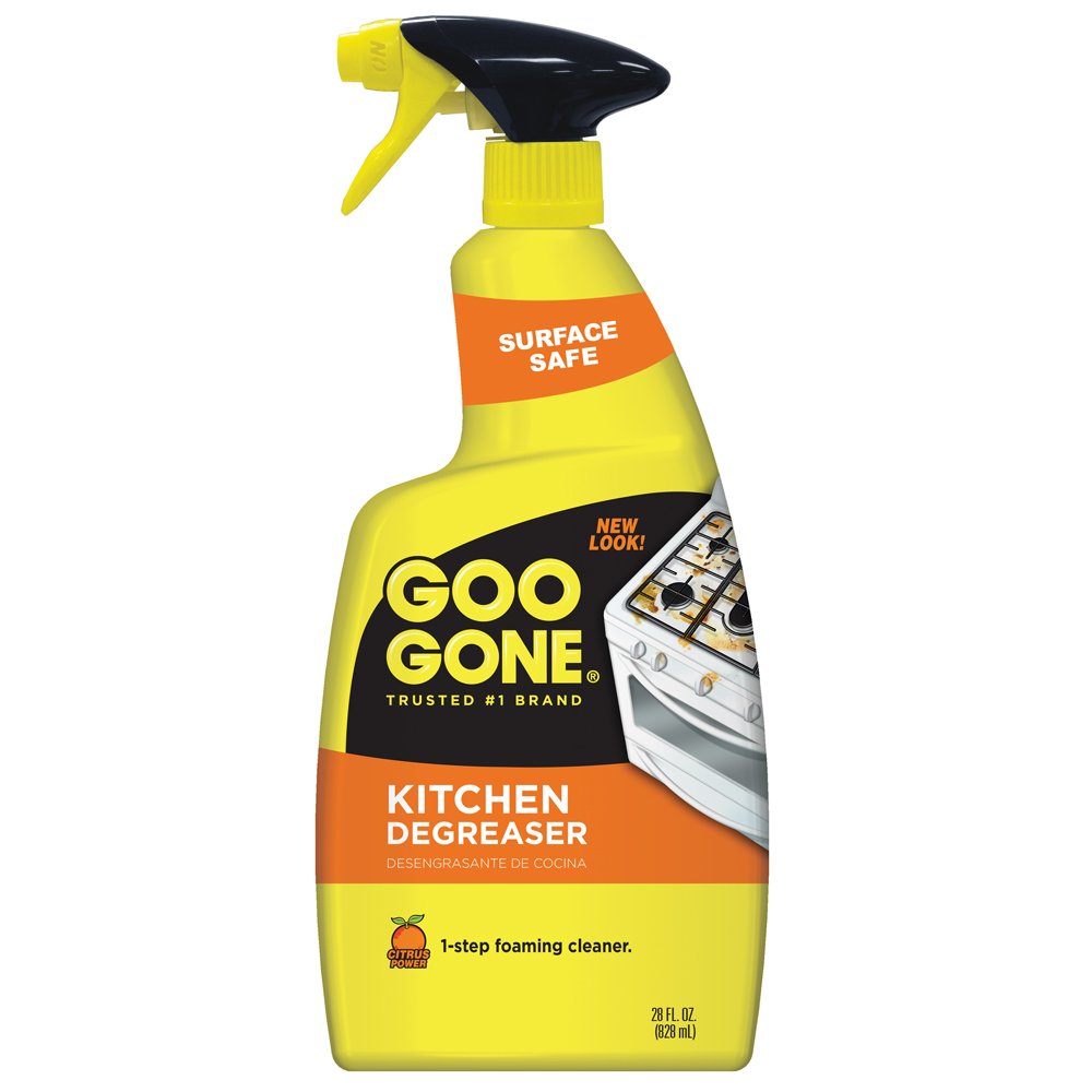 Goo Gone Kitchen Degreaser - Removes Kitchen Grease, Grime And Baked-On Food - 28 Fl. Oz.
