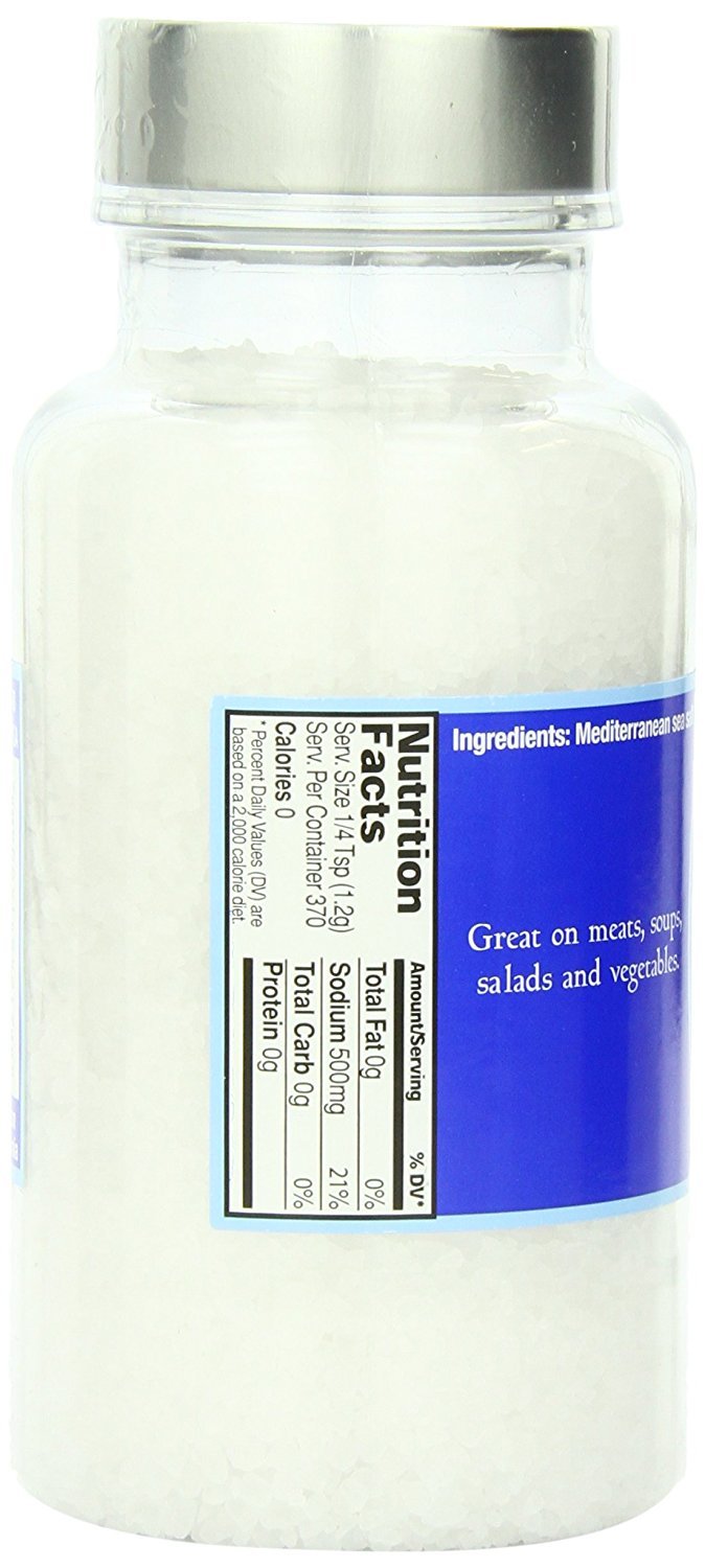 OLDE THOMPSON Sea Salt Refill for Grinders, Coarse Grain, 15.7 Ounce, Model 1400-08