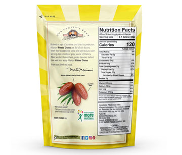 Mariani Pitted Dates, 32 Oz - Resealable Bag, High Fiber, No Sugar Added