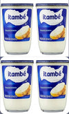 Requeijo Cremoso Brasileiro Tradicional Itamb 200 g - Pack of 4 x 200g - Brazilian Cream Cheese