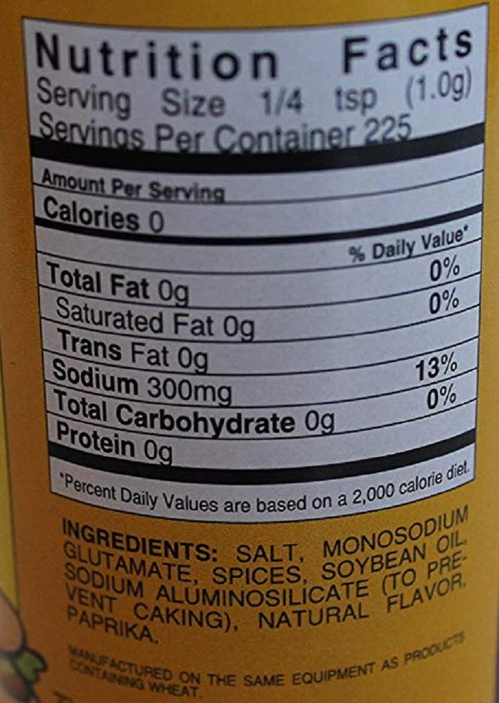 Andy's Seasoned Salt, 8 Ounce