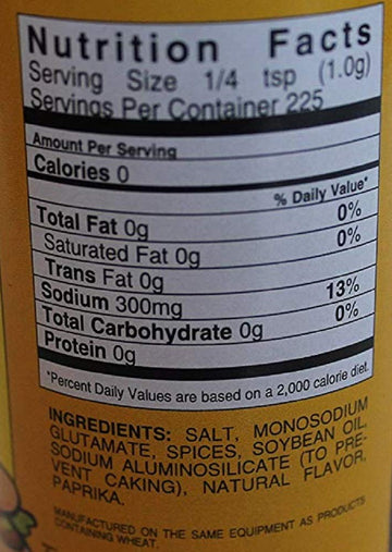 Andy's Seasoned Salt, 8 Ounce