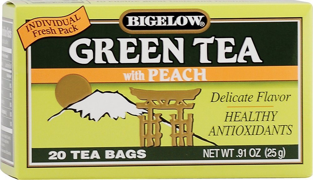 Green Tea W/Peach, 20 Ct - 6 Per Case.6