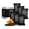 Norse Roots Beef Tallow Kettle Chips Variety Pack - 6 Flavors (Sea Salt Honey BBQ Rosemary Steak Cheddar & Sour Cream Spicy All Seasoned Salt & Pepper) - Seed Oil Free Gluten Free 6 Pack 5 oz Bags