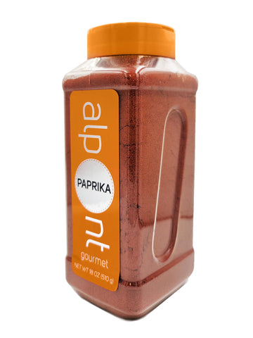 Alpont Gourmet, Paprika 18Oz (510G), All Natural, Non-Gmo, Packed To Keep It Fresh, Premium Quality